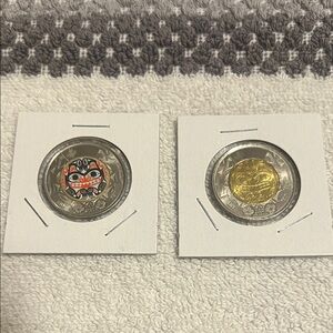 2020 Canadian Toonie Commemorative Coin Set with Indigenous Art